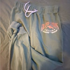 green grand canyon sweats